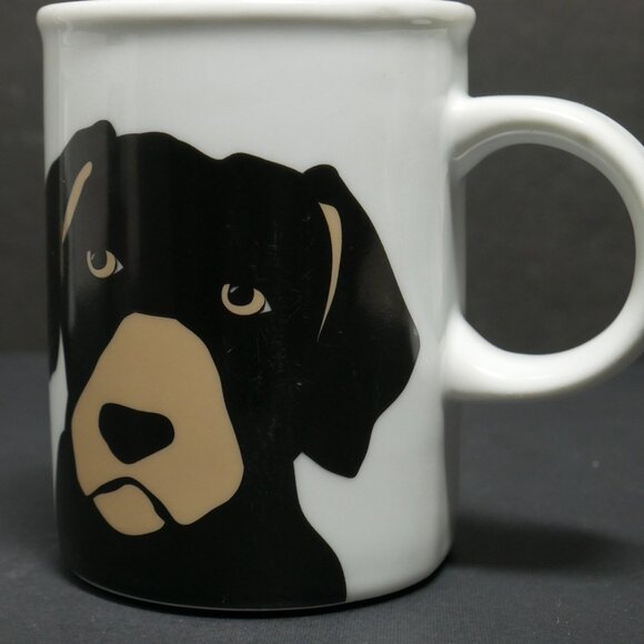 Marc Tetro Coffee Tea Mug Chocolate Lab Dog Danesco Montreal Canada - Picture 4 of 5